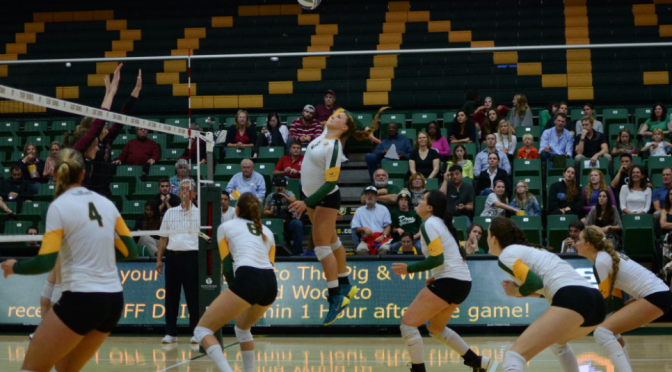 Volleyball: dons break even to start road trip