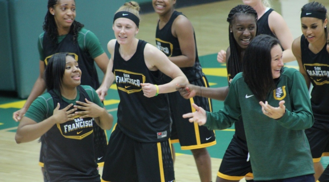 USF Basketball Teams Shoot, Dunk and Dance at Hilltop HoopSFest